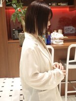 ウィム(wim)&nbsp;『大人ボブ』ぱつっとボブ/レッドカラー