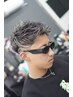 カット+ホワイトメッシュ+シェービング