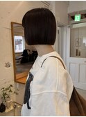 ボブ/切りっぱなしボブ/髪質改善