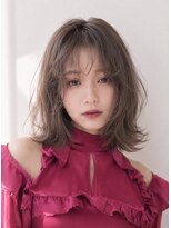 ウィーニード 栄(WENEED)&nbsp;アンニュイ韓国くびれミディ×シアーグレージュ