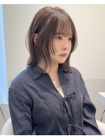 エレノア 国分寺(Eleanor) レイヤーボブと透明感たっぷりベージュ
