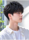 爽やかツイストニュアンスショート