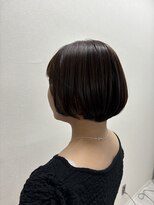 クワイア 川崎店(0choir) ダークパープル/ナチュラルショート/ミルクブラウン/夏/川崎