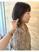 ドルセプラタ(Dulce plata) 【kaN.】ボブレイヤー×ベージュカラー×インナーカラー