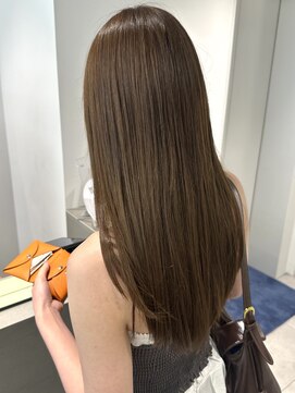 トリッカ シブヤ(TRICCA SHIBUYA) 渋谷羽エクステハネエクステスリムタッキミントベージュ髪質改善