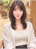 20代30代40代小顔ウルフレイヤー大人可愛いボブ丸みショートボブ