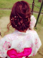 アチーブ 姫路店(Achieve)&nbsp;【Achieve】ルーズなシニヨン　　Stylist　平石