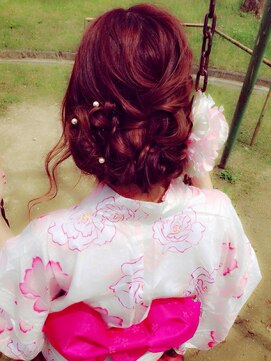 アチーブ 姫路店(Achieve) 【Achieve】ルーズなシニヨン　　Stylist　平石