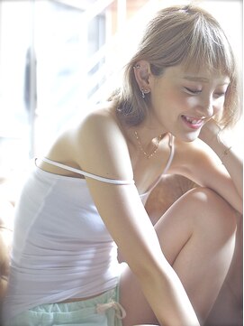 シエナ 渋谷(Siena) siena ふわボブxアイスハイトーンベージュ