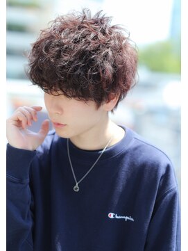 リップスヘアー 銀座(LIPPS hair) プードライマッシュ イメチェン オールバック グランジ