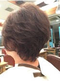 ミセスショートパーマ