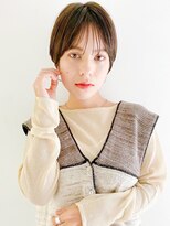 ネイヴィル オモテサンドウ(navile omotesando)&nbsp;シースルーバングの丸みショート