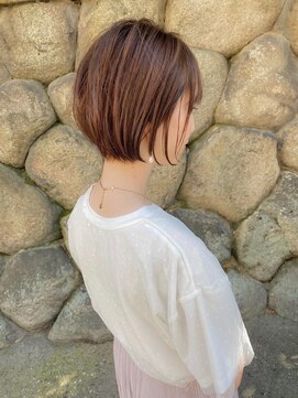 ノエ ナゴヤ(NOE NAGOYA) 丸さが可愛いショートボブ！