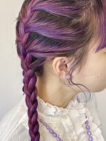 アトリエ ポルト(atelier porto)&nbsp;グレープカラー×ぽこぽこアレンジ