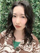 グレイス ヘアドレッシング(grace hair dressing) 【graceヤマザキシンタ】レイヤーパーマ.シークレットハイライト