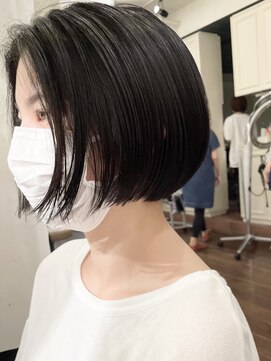 メイクス 表参道(MAKE'S omotesando) ［福嶋潤也］30/ショコラベージュ/ボブルフ/髪質改善/ショート