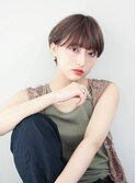 ショートヘア 耳かけ マッシュショート 熊本 上通り ruen