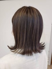 京都・西院 cuculehair 白髪をごまかしハイライト