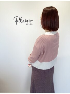 プレジール(plaisir) 柔らかヘアスタイル