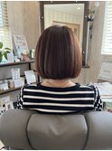 白髪染め全体カラー
