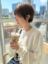 ジアン バイ ミルボン NU茶屋町+(GIEN by milbon)&nbsp;前髪あり/シースルーバング/耳かけショートボブ/全年齢対応