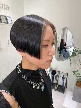 ジーナ セントラル銀座(Zina) フェイスフレーミング*ハンサムショート【ZinaCENTRAL】