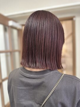 ルアナ ヘア アンド トリートメント(Luana) 2023awヘアカラー ピンクラベンダーカラー