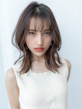 イオ 本厚木(io) くびれレイヤーシースルーバング似合わせカットイメチェン小顔