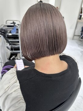 スティロ(stylo) ハイライトカラーグレージュベージュケアブリーチダブルカラー