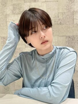 ザ シー 海老名(The C) 【TheC 森谷】長めバングマッシュショート20代30代40代