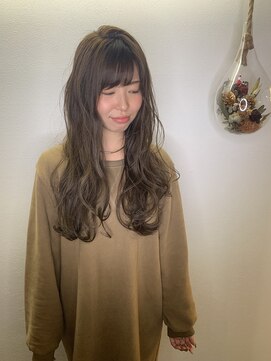 シェリーガーデン 柔らか巻いた風パーマ