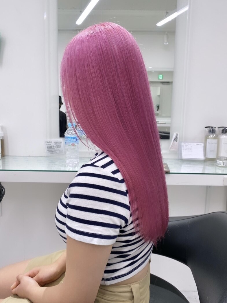 【サービス品@980】キューティーピンク キューティーピンク♪：L211784937｜シー 池袋(SHE)のヘアスタイル