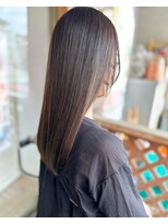 フレイムス ヘアアンドリラックス 大宮東口店(Frames) うるつや×ミディアムストレート