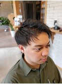 ツーブロックウルフ