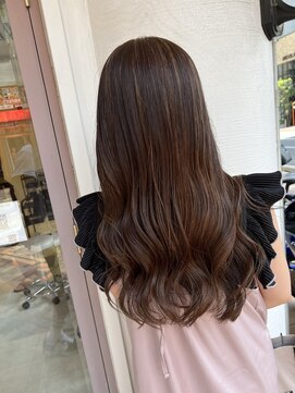 ルッソリベラ 池袋(Lusso libera) ニュアンスカラー×フレンチカジュアル　池袋/30代40代50代