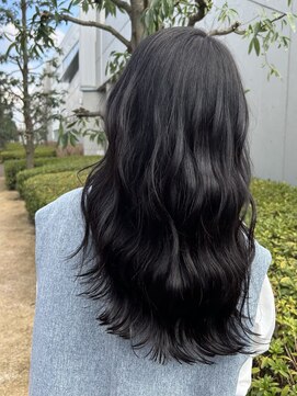 クロト(Clotho) ネイビーブルー/イヤリングカラーブリーチ白髪染め白髪ぼかし