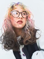 ハビット (habitt)&nbsp;デザインカラー難波/レインボー難波/ブリーチ難波