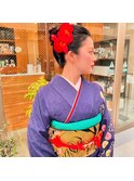 成人式ヘアセット