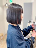 ネオリーブ クーロ(Neolive curro)&nbsp;小顔タッセルボブ×ぱつっとボブ[美髪/縮毛矯正/横浜韓国]