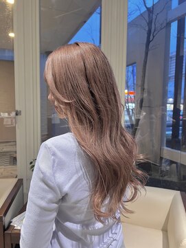 ヘアドレッシング インプローブ 前橋(hair dressing improve) ピンクベージュ