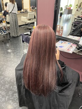 アイズ 渋沢(AIZU) ピンクハイライト