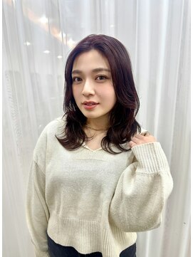 エトネ ヘアーサロン 仙台駅前(eTONe hair salon) medium【チェリーブラウン】