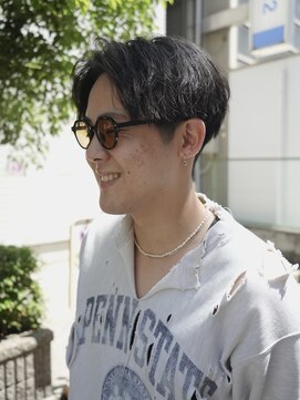 ヒカリス 中崎店(HIKARIS) メンズ × パーマ