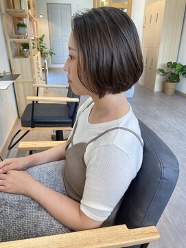 ソラ 京都桂川店(SORA.) 大人可愛いレイヤーボブ