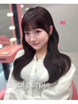 ボタン シブヤ(VOTAN SHIBUYA) ラベンダー/韓国ヘア/渋谷/レイヤー/顔まわり