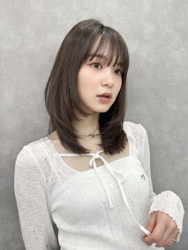 ロンド ブランシュ 錦糸町北口(Lond blanche) くびれヘア/オリーブグレー/くらげヘアー/韓国/ボブ/錦糸町