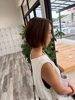 サロンド ベレーザ トータ(salao de beleza tota)&nbsp;ショートボブ×明るめカラー