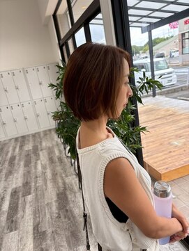 サロンド ベレーザ トータ(salao de beleza tota) ショートボブ×明るめカラー