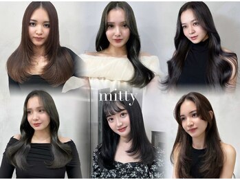 mitty レイヤーカット/髪質改善/ブリーチ【ミティ】（旧：mitty by soar）