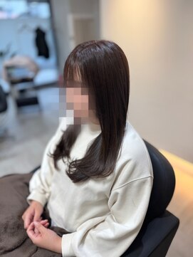 エフフォーユアヘアー(F for your hair) レイヤーカット ラベンダーアッシュ